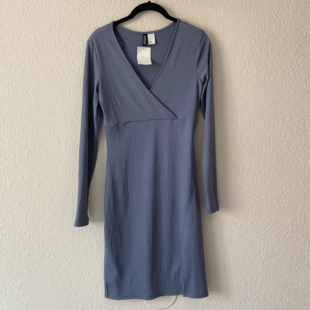 H&M blue dress